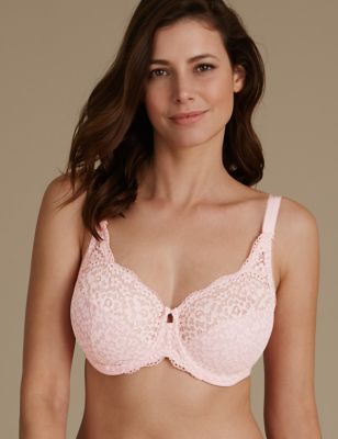 Vintage Lace Non Padded Full Cup Bra DD-H